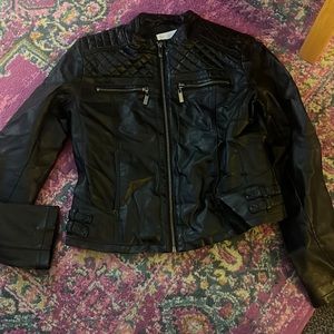 New York & Company Leather Jacket